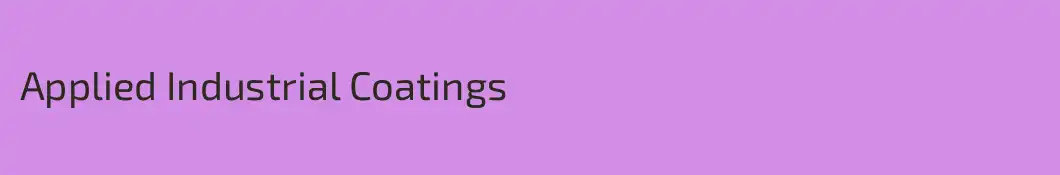 Applied Industrial Coatings